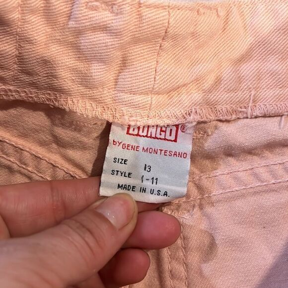 Bongo Vintage blush High Waisted raw hem Sz-13 - Picture 6 of 11